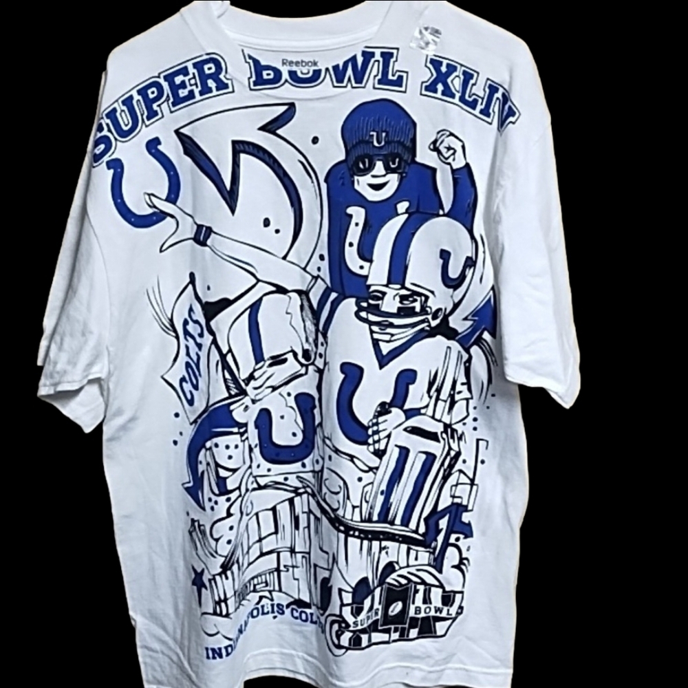 Colts fan mania t-shirt super bowl XLIV